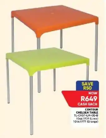 Furnmart Contour chelsea table offer
