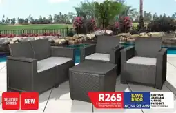 Furnmart Contour jabulani patio set offer