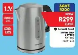 Furnmart Bennett read satin silk kettle offer
