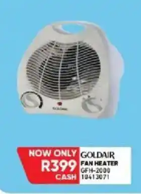Furnmart Goldair fan heater offer