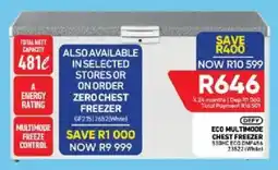 Furnmart Defy eco multimode chest freezer offer