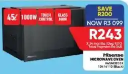 Furnmart Hisense microwave oven offer