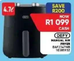 Furnmart Defy manual air fryer offer