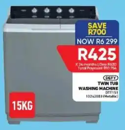 Furnmart Defy twin tub washing machine offer