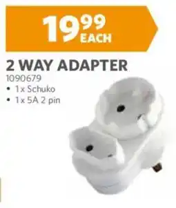 BUCO 2 way adapter offer