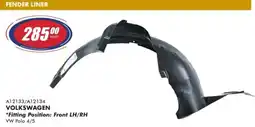 Goldwagen DPA Volkswagen Fender Liner offer