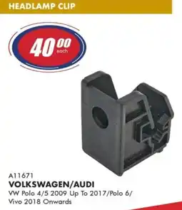 Goldwagen DPA Volkswagen/ Audi Headlamp Clip offer