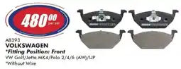 Goldwagen Ferodo volkswagen brake pad set offer