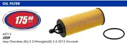 Goldwagen Blue print jeep oil filter offer