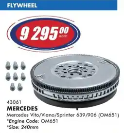Goldwagen Sachs mercedes flywheel offer