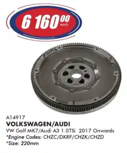 Goldwagen Sachs volkswagen/ audi flywheel offer