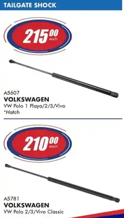 Goldwagen Stabilus volkswagen polo 2/3/ vivo classic tailgate shock offer