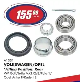 Goldwagen Meyle volkswagen/ opel wheel bearing offer