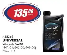 Goldwagen Wolf Universal Vitaltech 5W30 Engine Oil offer