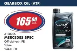 Goldwagen Wolf mercedes spec officialtech fe gearbox oil atf offer