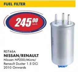 Goldwagen Hella nissan/ renault fuel filter offer