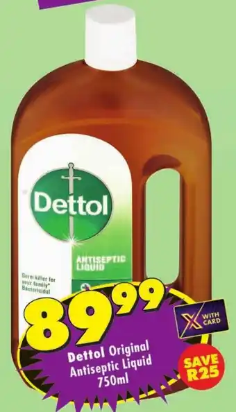 Shoprite Dettol Original Antiseptic Liquid offer
