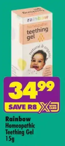 Shoprite Rainbow Homeopathic Teething Gel offer