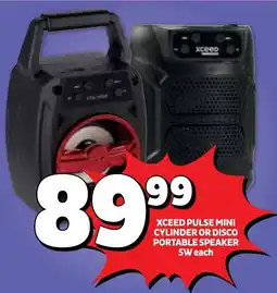 Usave Xceed pulse mini cylinder or disco portable speaker 5w offer