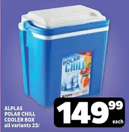 Usave Alplas polar chill cooler box offer