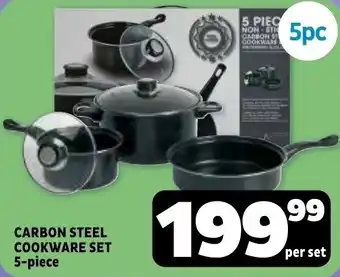 Usave Carbon steel cookware set offer