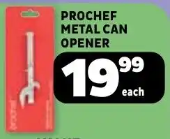 Usave Prochef metal can opener offer