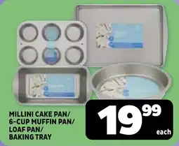 Usave Millini cake pan/ 6-cup muffin pan/ loaf pan/ baking tray offer