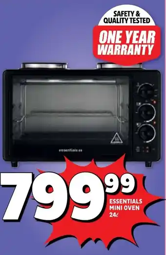 Usave Essentials mini oven offer