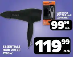 Usave Essentials hair dryer 1200w offer