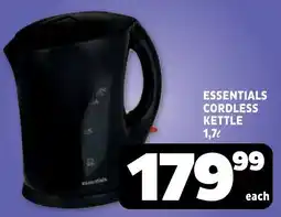 Usave Essentials cordless kettle offer