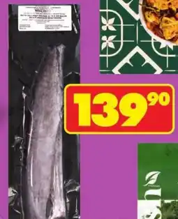Shoprite Chapman's frozen flecked braai snoek offer