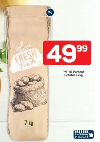 Pick n Pay PnP All Purpose Potatoes offer