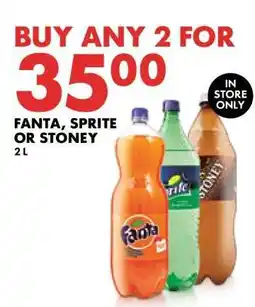 Woolworths Fanta Sprite or Stoney offer