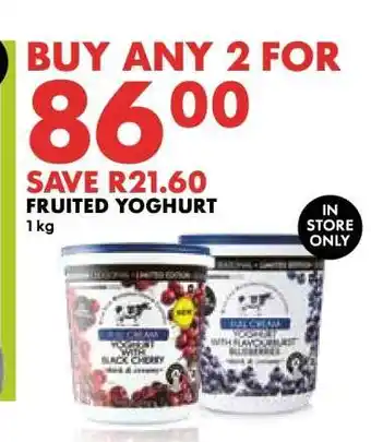 Woolworths Fruited Yoghurt offer