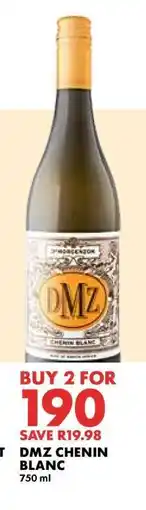 Woolworths DMZ Chenin Blanc offer