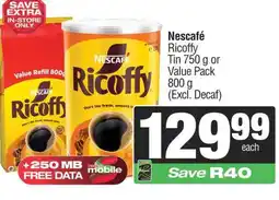 Spar Nescafé Ricoffy offer