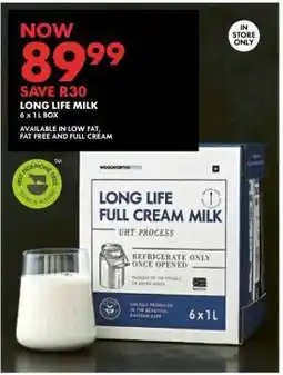 Woolworths Long Life Milk offer