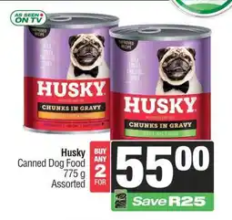 Spar Husky Canned Dog Food offer