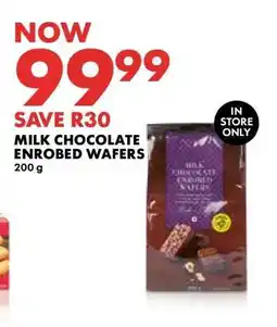 Woolworths Milk Chocolate Enrobed Wafers offer