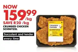 Woolworths Crumbed Chicken Schnitzel offer
