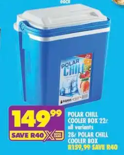 Shoprite POLAR CHILL COOLER BOX 22ℓ offer
