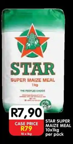 Shoprite STAR SUPER MAIZE MEAL 1kg offer
