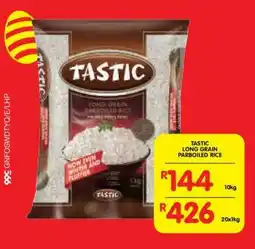 Shoprite Tastic Long Grain Parboiled Rice offer