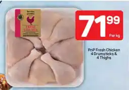 Pick n Pay PnP Fresh Chicken 4 Drumsticks & 4 Thighs offer