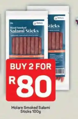 Pick n Pay Molare Smoked Salami Sticks 100g offer