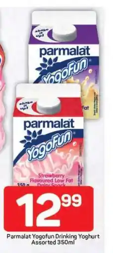 Pick n Pay Parmalat Yogofun Drinking Yoghurt Assorted 350ml offer