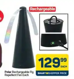 Pick n Pay Hypermarket Polar Rechargeable Fly Repellent Fan offer