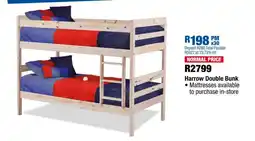 OK Furniture Harrow Double Bunk offer
