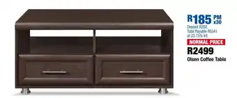 OK Furniture Olsen Coffee Table offer