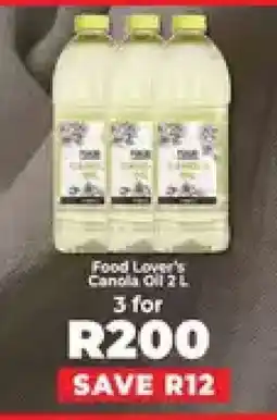Food Lover's Market Food Lover's Canola Oil 2L offer